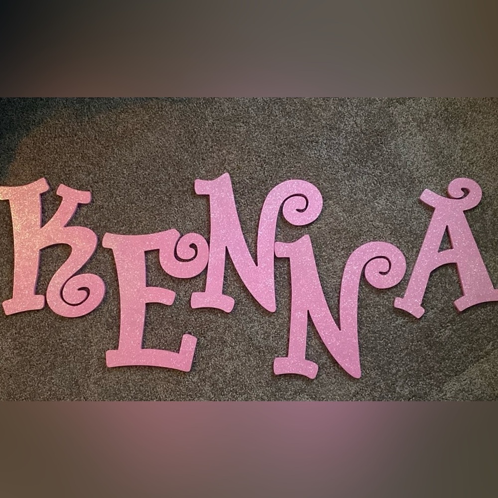 Kenna/McKenna decorative letters
